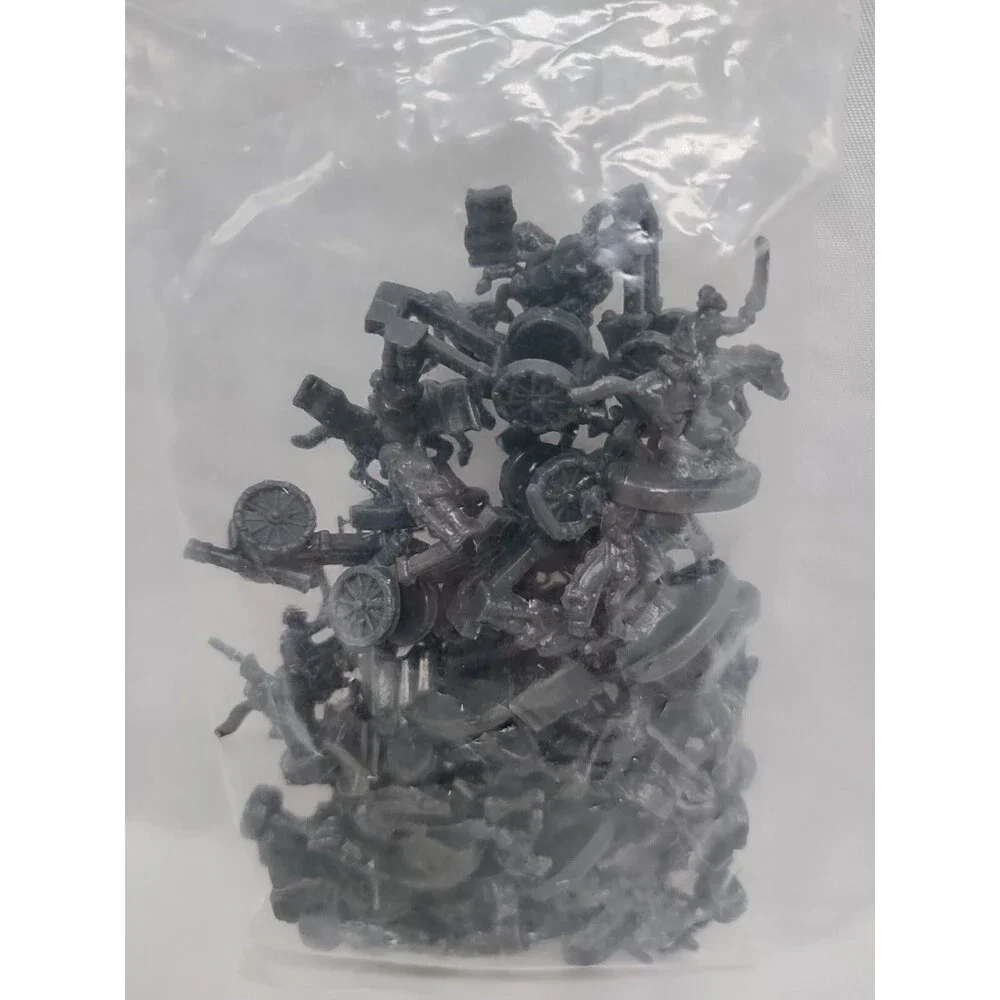 Sealed Set Of (60) 2003 Risk Gray Board Game Player Pieces